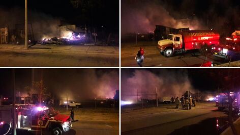 Incendio en Guanajuato daña a 3 inmuebles y 43 vehículos