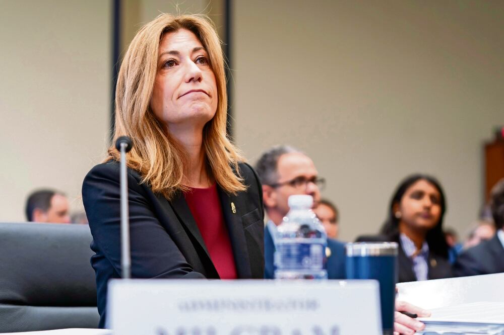 Anne Milgram, jefa de la DEA, compareció ante la Cámara de Representantes de Estados Unidos. Foto: AP
