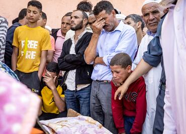 Muertos en el terremoto de Marruecos superan las 2 mil personas