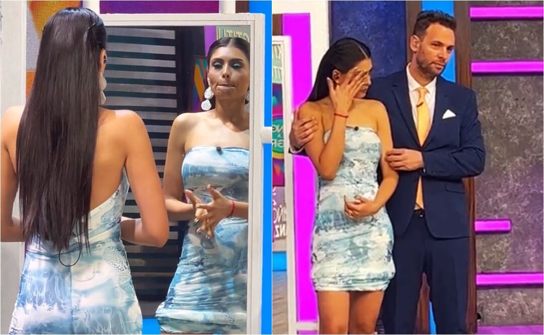 Kristal Silva rompió hasta las lágrimas al hablar de los defectos físicos que ve en sí misma.
Fotos: Twitter de "Venga la alegría"