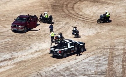 Con dron captan a "rápidos y furiosos" con personas en cajuela en Bahía de Kino, Sonora