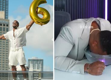 Ashton Hall, exjugador de fútbol americano desata los mejores memes por sus rutinas mañaneras; ¿quién es?