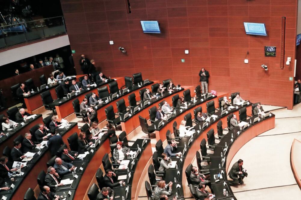 En la Cámara Alta discuten la aprobación de ley para regular a las instituciones de tecnología financieras (ALEJANDRA LEYVA. EL UNIVERSAL)