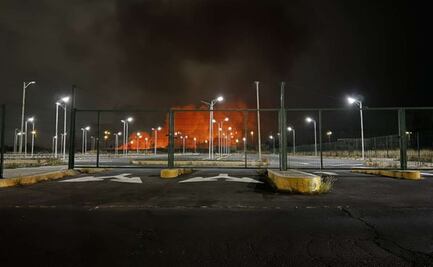 Reportan fuerte incendio en límites de la CDMX y el Edomex en la Zona Oriente