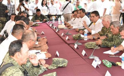 Aureoles se reúne con Grupo de Coordinación en La Ruana