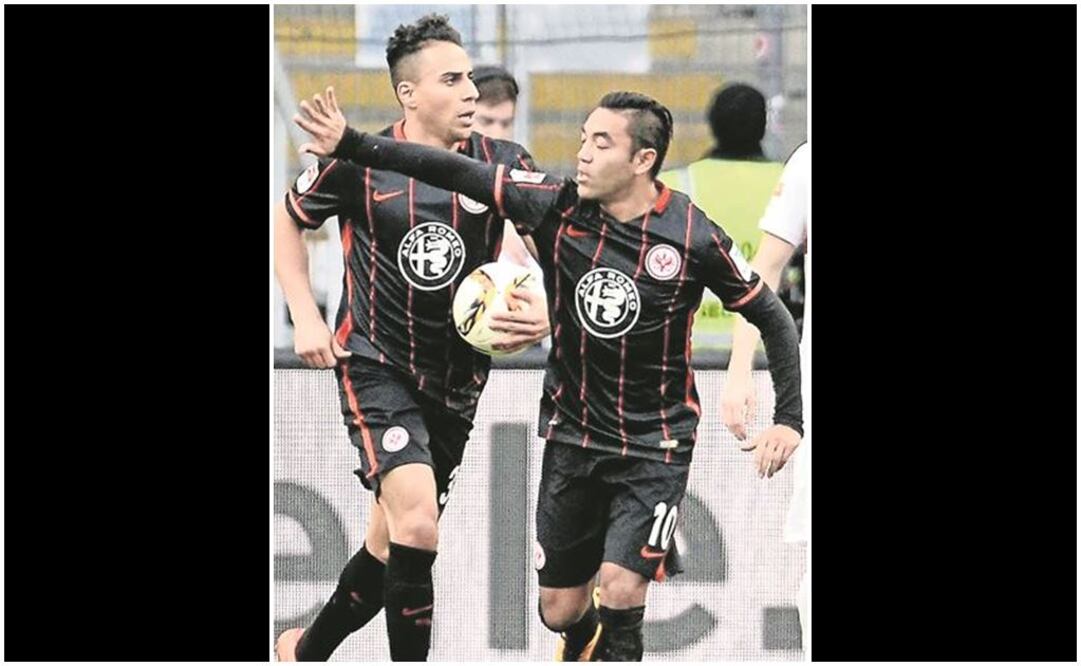 Con centro de Marco Fabián, Eintracht Frankfurt empata 1 - 1 al Ingolstadt 