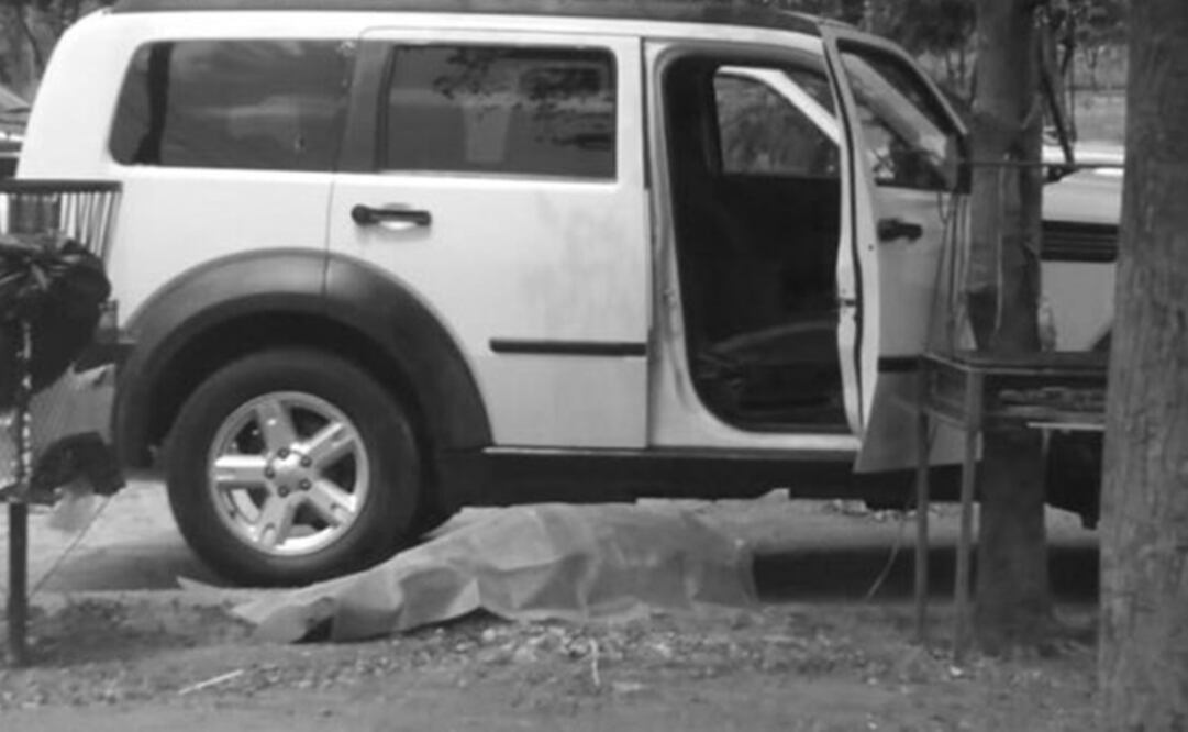 Ismael “N”, de 72 años de edad, fue privado de la vida al descender de una camioneta color blanco. Foto: @omarchavezz