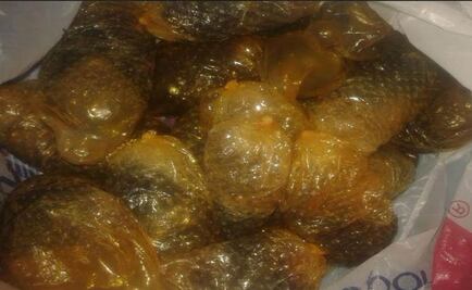 Detienen a boliviano con 21 envoltorios de droga en el AICM