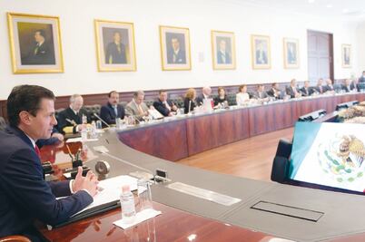 EPN y su gabinete afinan entrega-recepción  