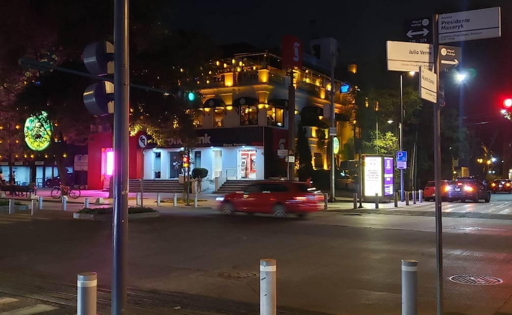 Avenida Masaryk una de las calles más exclusivas de México. Foto: Google maps