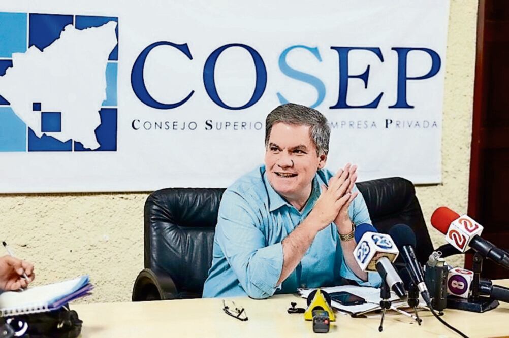 Por la paz. El líder de los empresarios nicaragüenses, José Adán Aguerri, hizo un nuevo llamado a retomar el diálogo (TOMADA DE TWITTER)