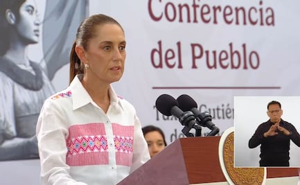 Sheinbaum, en contra de abucheos a gobernadores opositores en giras de rendición de cuentas; "no es un acto electoral", dice