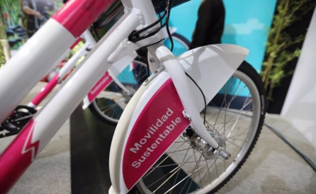 New network of electric ECOBICI bikes – Photo courtesy of MIGUEL ÁNGEL MANCERA