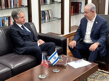 Secretario de Estado de EU pide tregua en Gaza, tras muerte de Yahya Sinwar, líder de Hamas; se reúne con Netanyahu