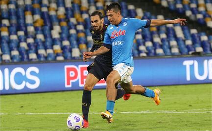 Napoli frena al 'Chucky' Lozano; no reportaría con la Selección Mexicana