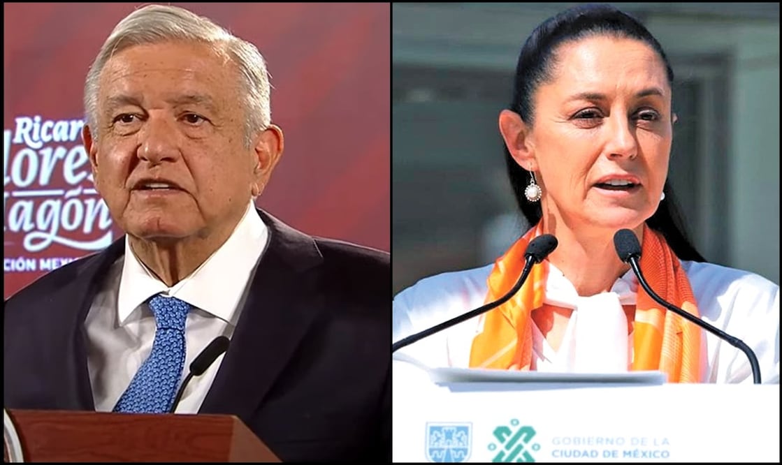Presidente Andrés Manuel López Obrador/ Claudia Sheinbaum. Foto: especial