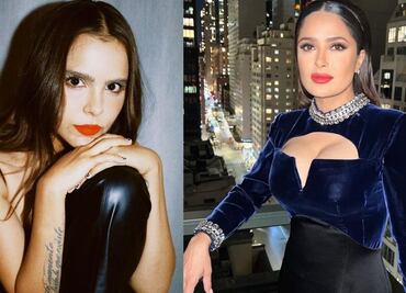 Yuya y Salma usan el mismo Gucci en revistas de moda