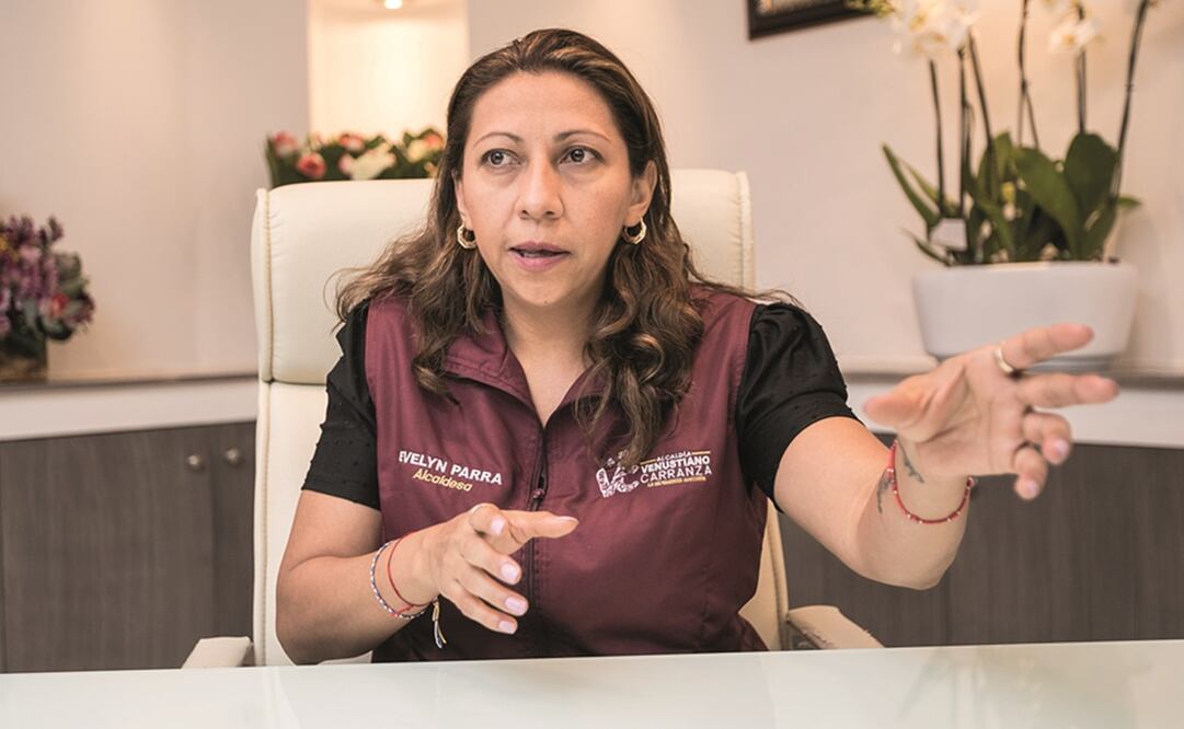 Evelyn Parra. Alcaldesa de Venustiano Carranza. Foto: Germán Espinosa. EL UNIVERSAL
