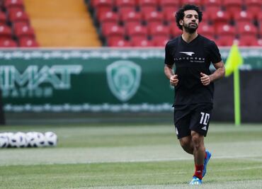 Mohamed Salah entrena en solitario con Egipto previo al Mundial