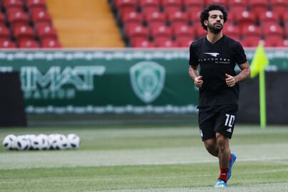 Mohamed Salah entrena en solitario con Egipto previo al Mundial