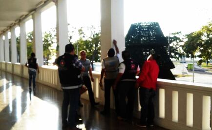 Realizan segunda inspección a Palacio de Gobierno de Q.Roo tras sismo de Honduras