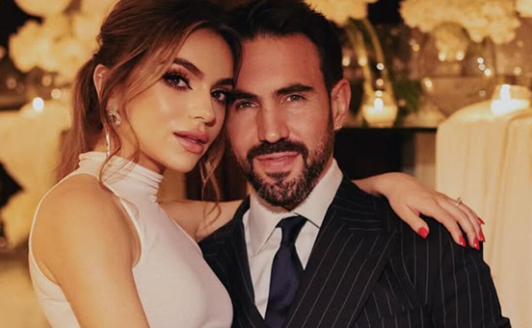 Sofía Castro y su marido Pablo Bernot. Foto: Instagram oficial.