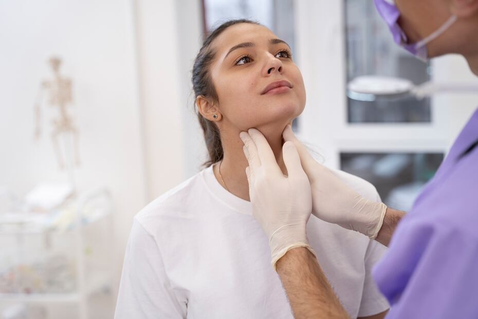 Cáncer de tiroides. Fuente: Freepik