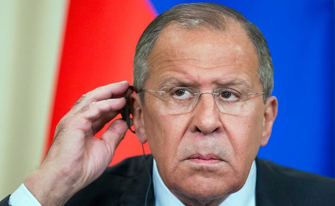 Serguéi Lavrov, ministro de Exteriores ruso. Foto: AP 