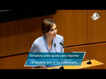 Lilly Téllez denuncia amenazas por parte de un usuario en Facebook