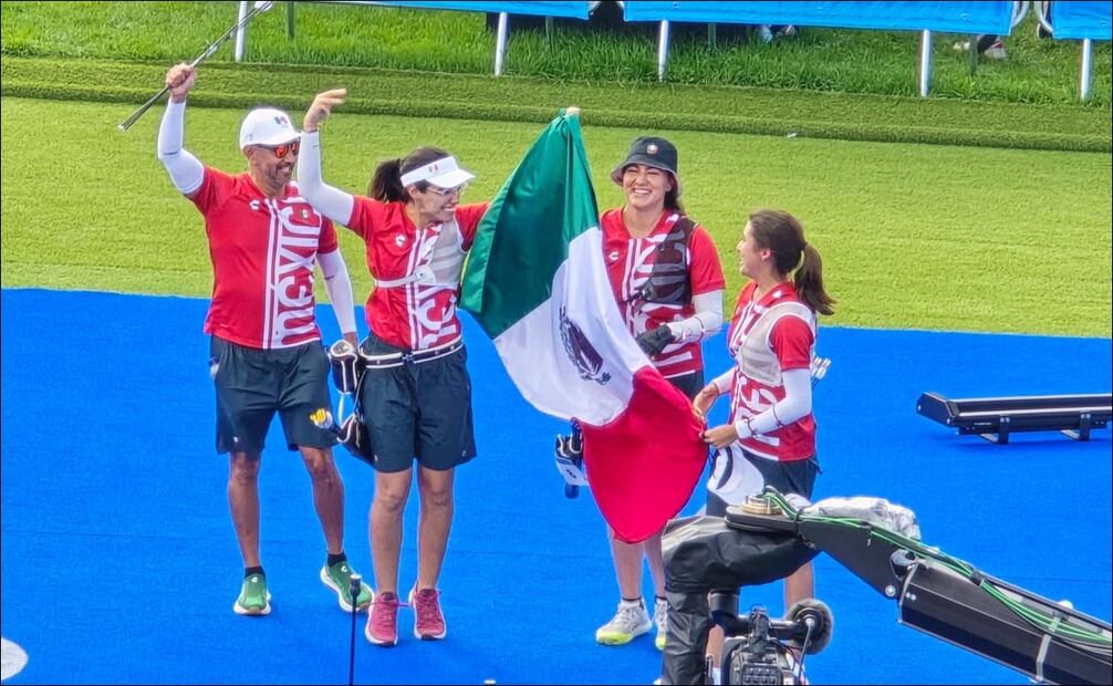 México ganó bronce en tiro con arco femenil - Foto: Arturo Sanguino / EL UNIVERSAL