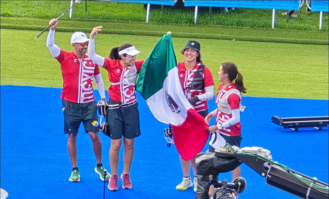 México ganó bronce en tiro con arco femenil - Foto: Arturo Sanguino / EL UNIVERSAL