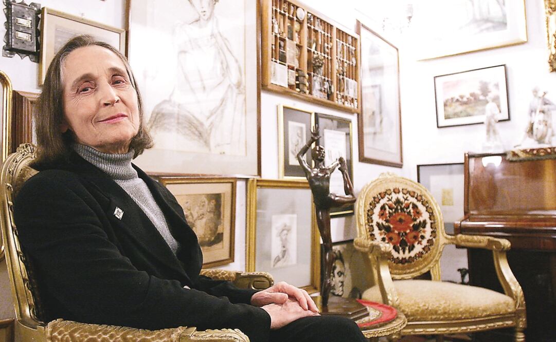 La coreógrafa Gloria Contreras fue fundadora del Taller Coreográfico de la UNAM. Falleció a finales de noviembre de 2015. Foto: Archivo EL UNIVERSAL