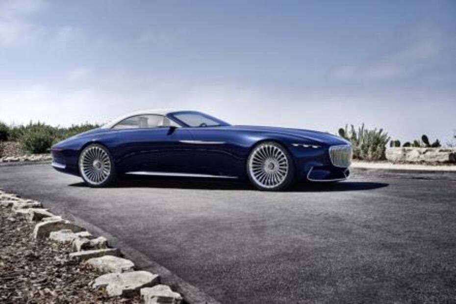 Vision Mercedes-Maybach 6 ahora es descapotable