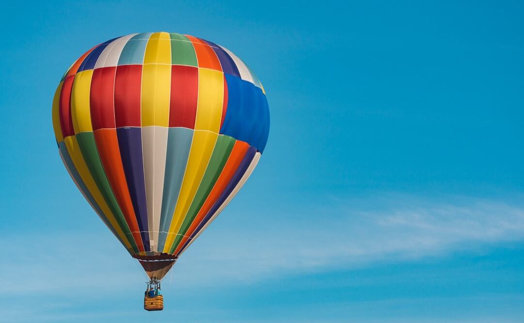 Los globos aerostáticos son uno de los atractivos turísticos principales de Teotihuacán. Foto: Unsplash