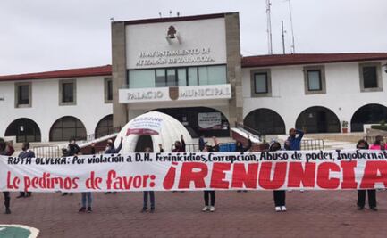 Vecinos protestan por violencia y derribo de árboles en Atizapán