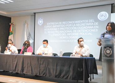 Fiscalía de Morelos capacita a 314 de sus elementos