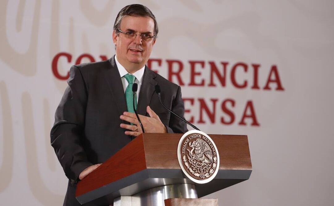 El titular de la Secretaría de Relaciones Exteriores, Marcelo Ebrard. Foto: EFE
