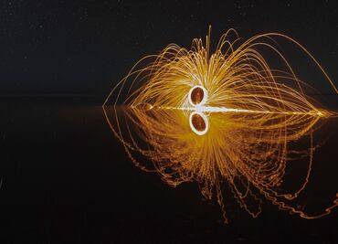 Así es el cielo nocturno del salar de Uyuni