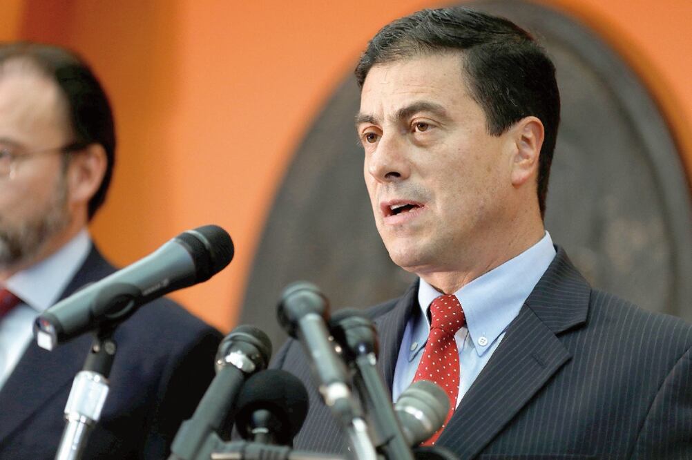 Es paldarazo. Gerónimo Gutiérrez, embajador de México en Estados Unidos, respaldó las palabras del Jefe del Ejecutivo mexicano sobre el respeto al país. Foto: ARCHIVO EL UNIVERSAL