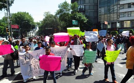 Protestan frente al Invea para exigir reapertura de gasera en GAM