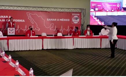 Rinde protesta Victoria Bentley como candidata de Redes Sociales Progresistas a gubernatura de BC