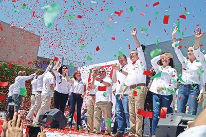 Candidatos de Guanajuato van contra inseguridad