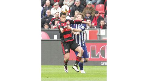 ‘Chicharito’ y Bayer, a la Champions