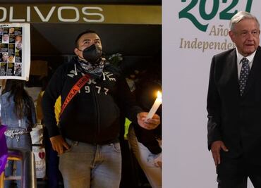 AMLO pide perdón a víctimas del accidente de la Línea 12; “no le demos la espalda al dolor humano”, dice