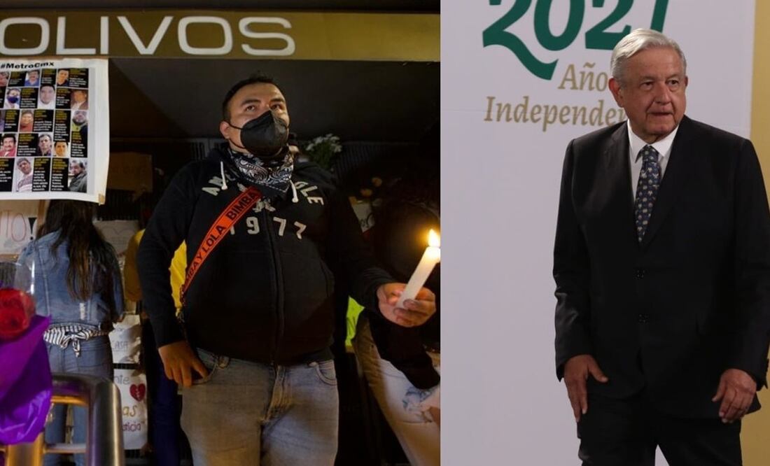 AMLO pide perdón a víctimas del accidente de la Línea 12; “no le demos la espalda al dolor humano”, dice