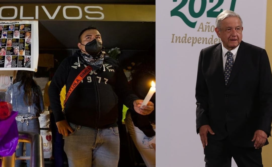 AMLO pide perdón a víctimas del accidente de la Línea 12; “no le demos la espalda al dolor humano”, dice
