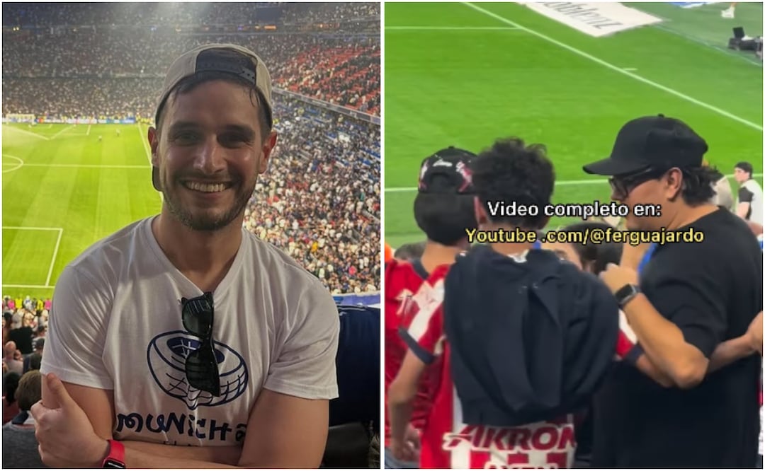 Adrián Marcelo respalda a padre que regañó a su hijo en juego de Chivas; "que vivan los padres autoritarios". Foto: Captura de pantalla @ferguajardo14 / Archivo