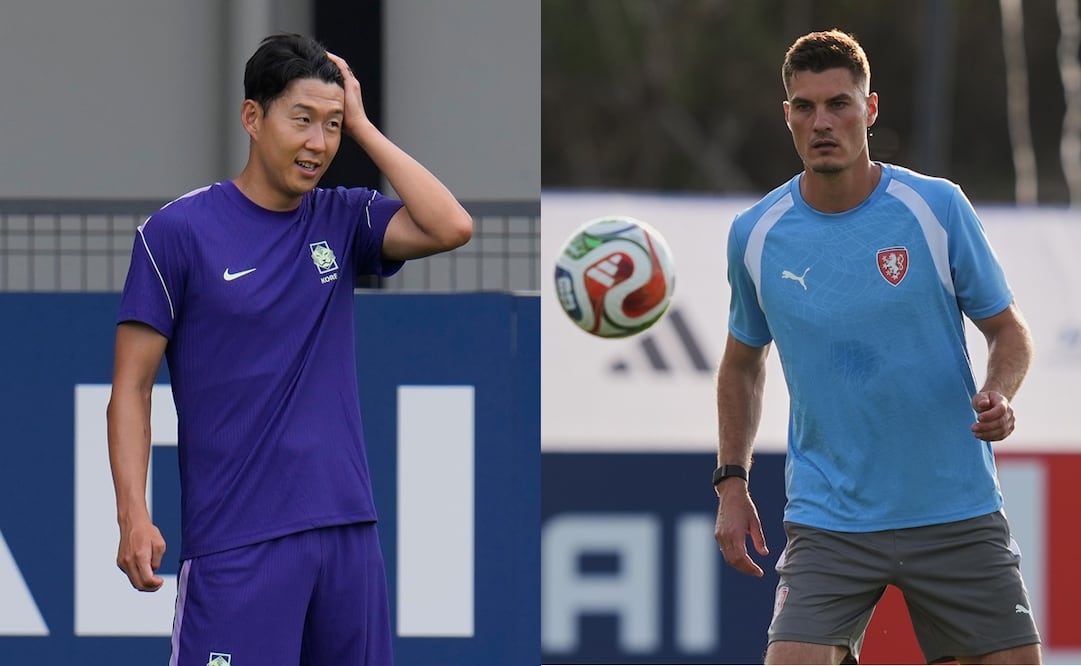 Corea del Sur y Chequia en entrenamiento para el Mundial de 2026 - Fotos: AP