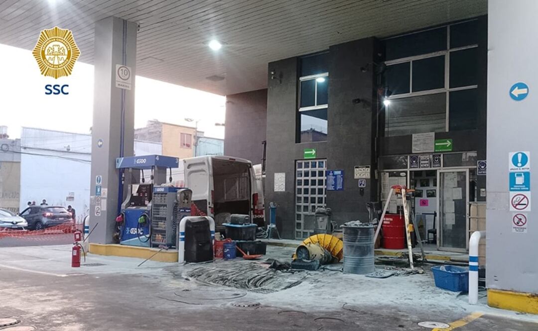 ¿Qué pasó con el flamazo en una gasolinera en la alcaldía Venustiano Carranza?. Foto: Especial
