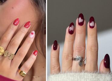 Diseños de uñas elegantes para lucir en San Valentín